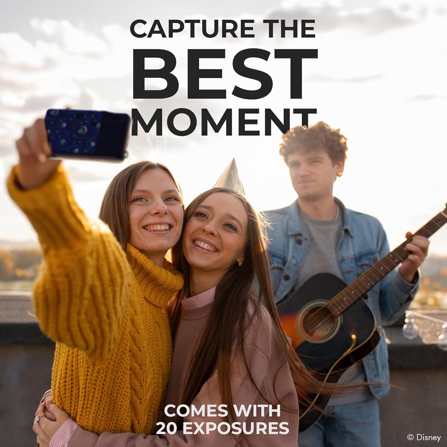 Disney Jack Skellington Disposable Camera with Flash – 20 Exposure Film – Jack Skellington Gifts for Women, Men and All Fans of Tim Burton’s The Nightmare Before Christmas (Mystic Jack) - Image 4